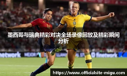 墨西哥与瑞典精彩对决全场录像回放及精彩瞬间分析